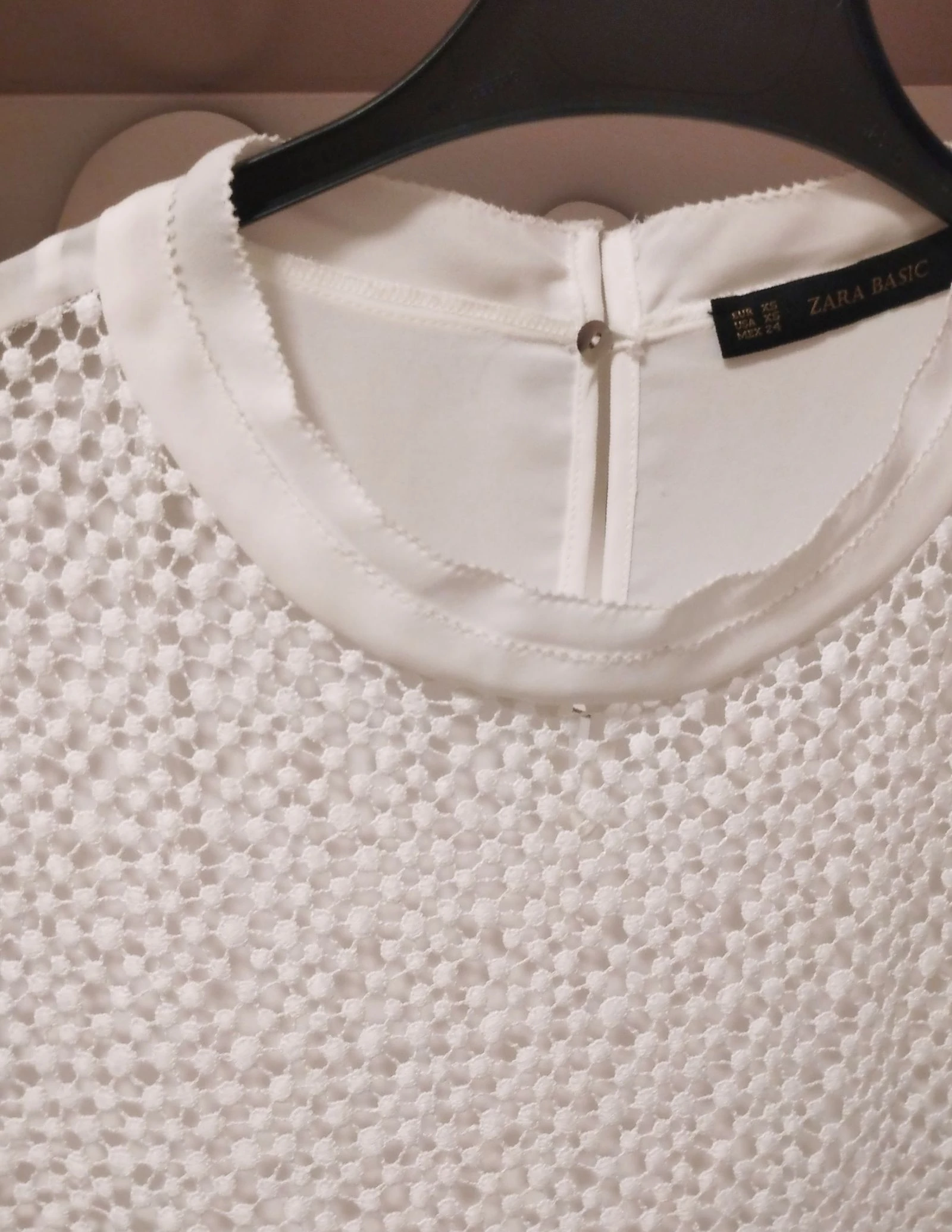 Zara Blusa bordada Preciosa tamanho PP – photo 8
